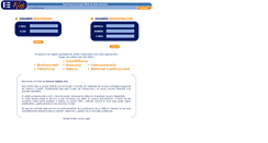 Desktop Screenshot of e-web.entorno.es