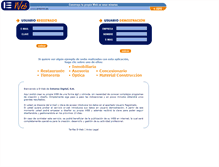 Tablet Screenshot of e-web.entorno.es
