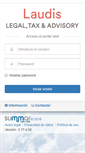 Mobile Screenshot of laudis.entorno.es