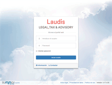 Tablet Screenshot of laudis.entorno.es