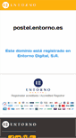 Mobile Screenshot of postel.entorno.es